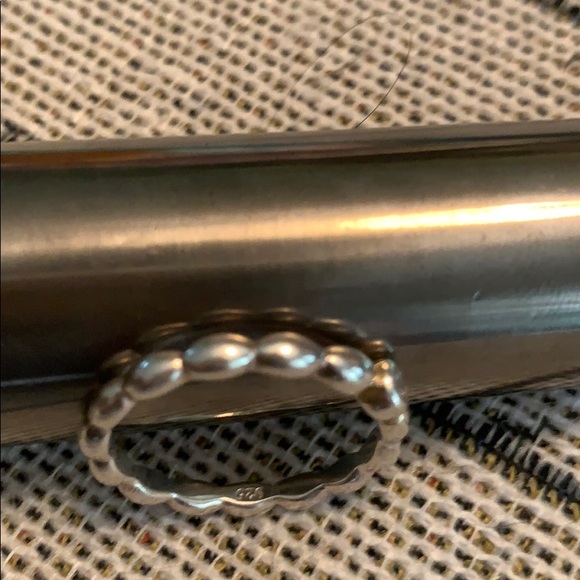 Sterling silver stackable ring set - Picture 6 of 7